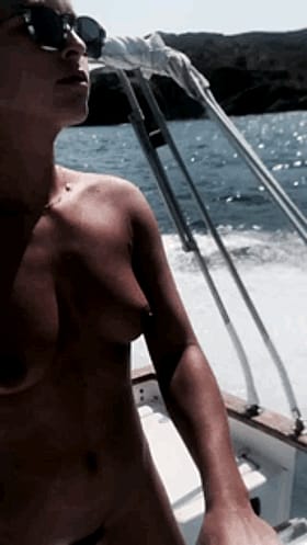 Boat Ride with a Nice Body and Boobs'