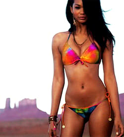 I love Chanel Iman. Look at that butt. Mmm'