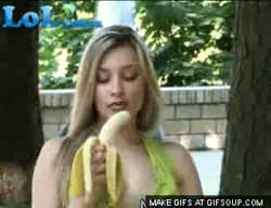 licking-a-banana-o'