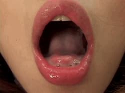 cum mouth'