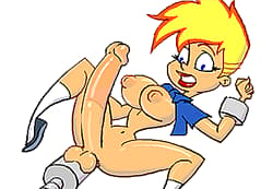 sissy slut johnny test getting ass fucked'