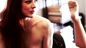 Redhead Stoya Gets Naked and Shows Off Her Tits'