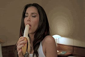 Celebrity Blows Banana'