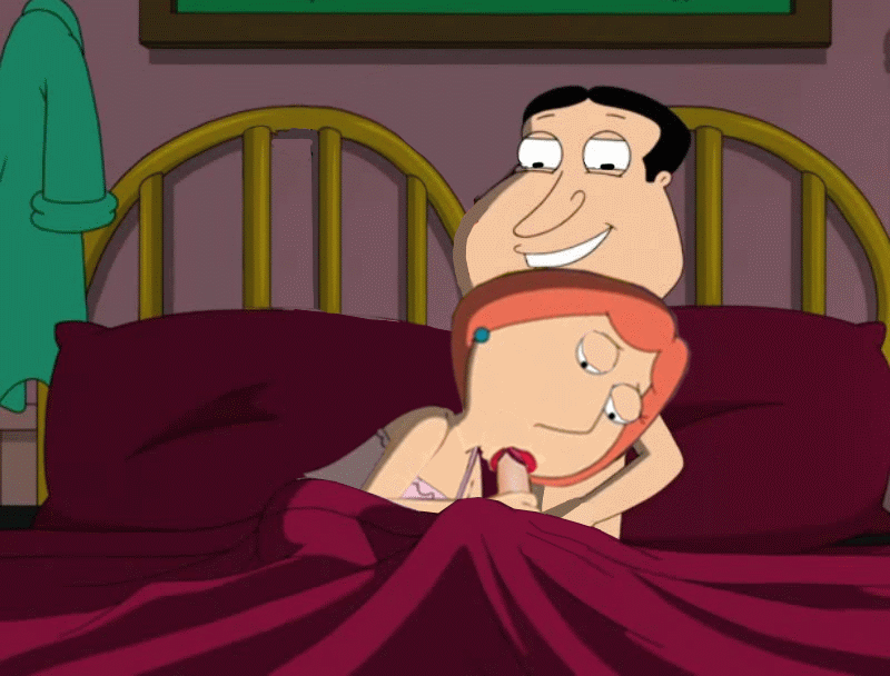 Family Guy's Lois Griffin Gives Quagmire a Blowjob picture 1 of 1