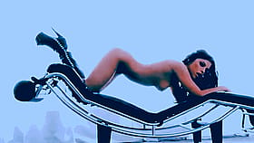 Brunette Pornstar Ass: A Sizzling Hot Chair Ride'