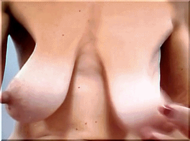 Amateur Nsfw Gif: Naked Chick's Nipples picture 1 of 1
