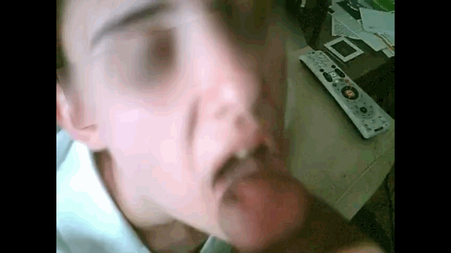 Amateur Blowjob: Licking Cock with Tongue picture 1 of 1
