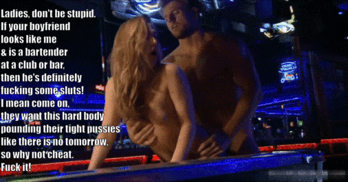 Cheating Bartender Gets Doggy Style Hardcore picture 1 of 1