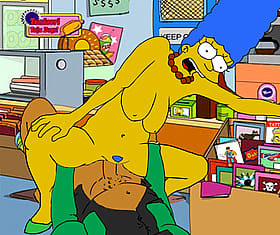 Marge the Simpsons Gets Naked and Fucked by Apu'