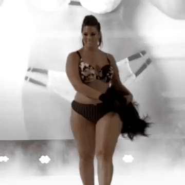 Ashley Graham's Curvy Body in Lingerie: Big Tits and BBW Beauty picture 1 of 1
