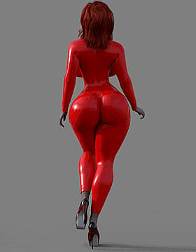 Walking Latex Ass: A Sizzling Sensation'