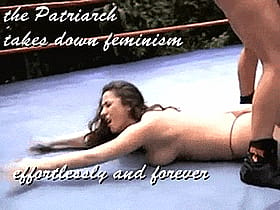 BDSM Patriarch Crushes Feminism: Fortunately and Forever'