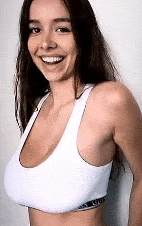 Teen Lingerie Panties: Smile and Sizzle in Your White Tank Top'