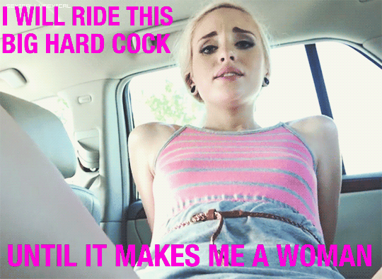 Sissy Caption: All Ride This Hard Cock picture 1 of 1