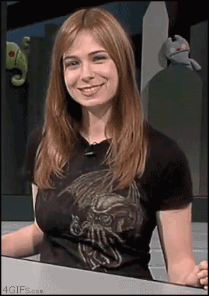 Veronica Belmont's Big Tits Bouncing in a Celebrity Non-Nude Scene picture 1 of 1