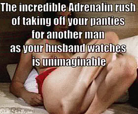 Hotwife Meme: The Incredible Adrenaline Rush of Taking Off Your Panties for Another Man'