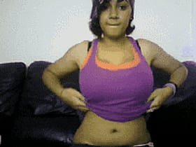 Big Tits Brunette Ebony Boobs'