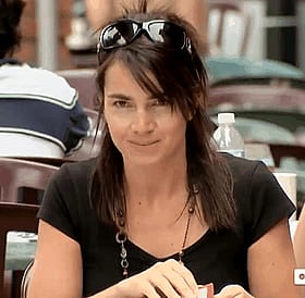 Sexy Chick in Black Shirt with Sunglasses on, No Nudity'
