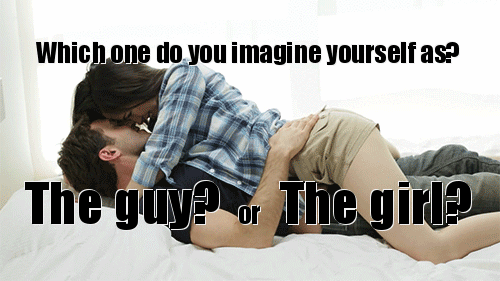 Do You Imagine Yourself As A Guy? Or The Guy? picture 1 of 1