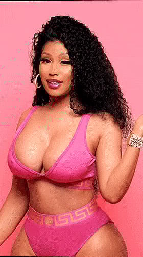 Nicki Minaj's Pink Bikini: A Sizzling Hot Sensation'