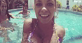 Public Handjob Party at the Swimming Pool: Get Your Swimsuit On!'