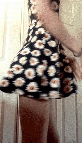 Babes Upskirt: Exploring the Sultry World of Flower-Print Dresses'