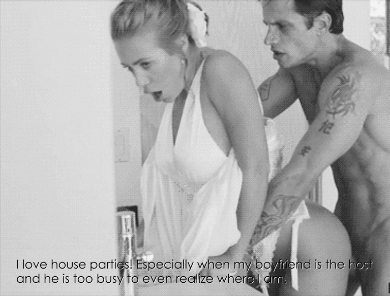 Hot Babe Gets Hardcore Fucked in the House Party! picture 1 of 1