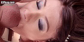 Brunette Facial Abuse: A Hot, Huge Dick Experience'