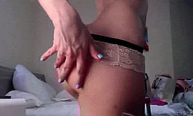 Hot Babes Ass: Amateur Teen Girlfriend's Sizzling Snap'