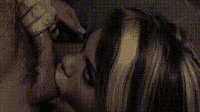 Ball Sucking Pornstar Giving a Sizzling Blowjob'