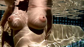 Big Tits Babe in the Water: Naughty Nsfw Fun'