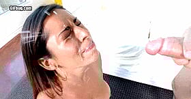 Sofia Rivera's Sizzling Cumshot GIF: A Hot Latina's Steamy Moment'