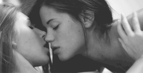 Hot Lesbian Alcohol Party: Two Lesbians Kissing and Licking Each Other picture 1 of 1