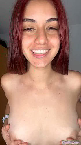 feel free to play with my titties