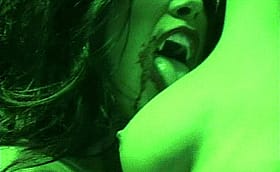 Busty Brunette Vampire Cosplay: Hot Lesbian Sex'