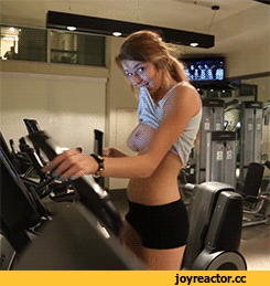 Fitness Freak Gets Naked in the Gym: Wild Workout with No Clothes! picture 1 of 1