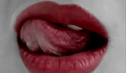 red lips lick gif'